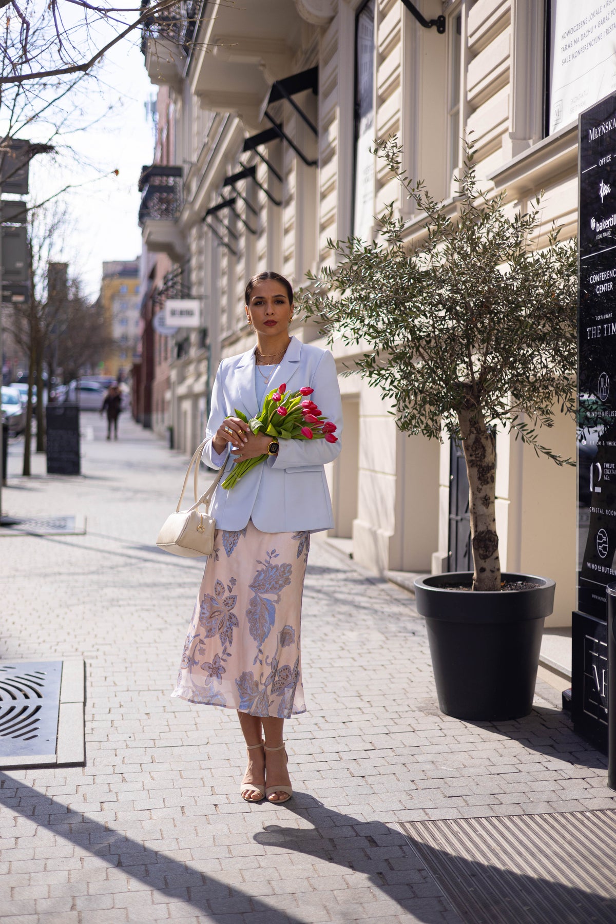 Spódniczka SIMONE Light blue