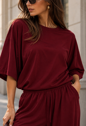 Bluzka damska ELLA Wine