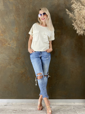 Bluzka damska TWO POCKET