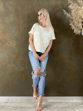 Bluzka damska TWO POCKET