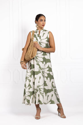 Sukienka ULLA Khaki