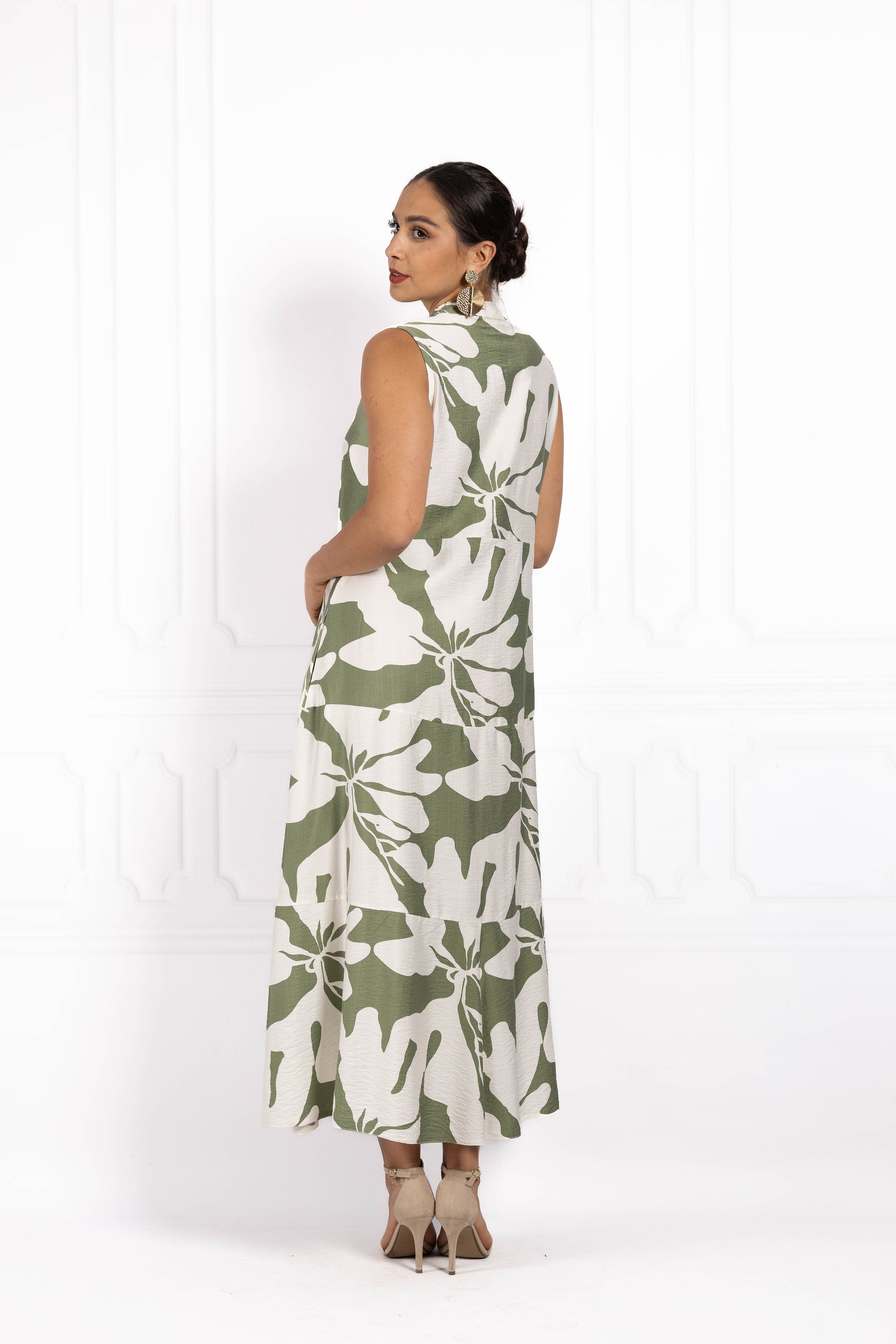 Sukienka ULLA Khaki