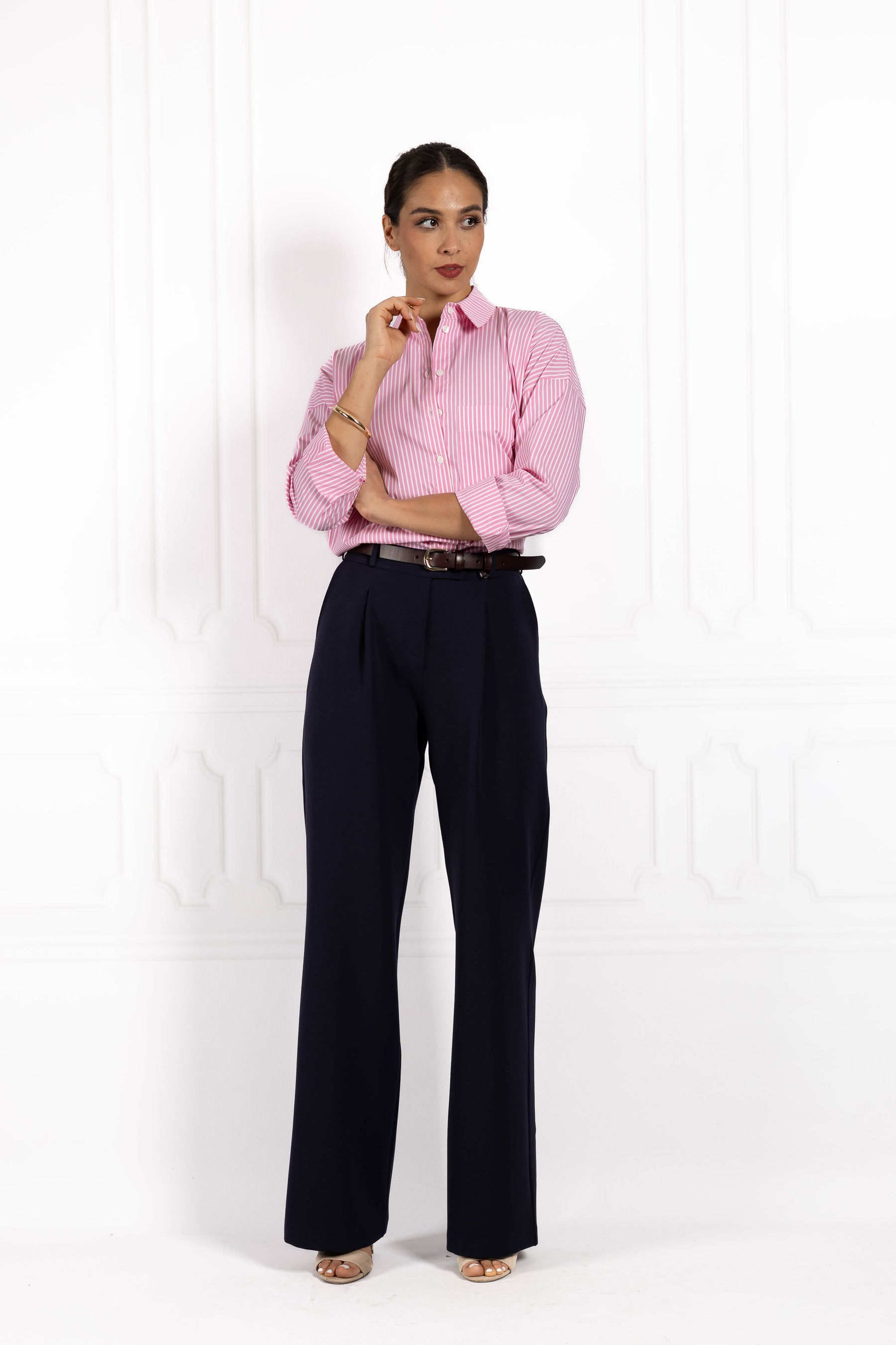 Spodnie damskie AFIYA Navy