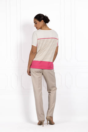 Bluzka damska JOANNA TriColor Rose