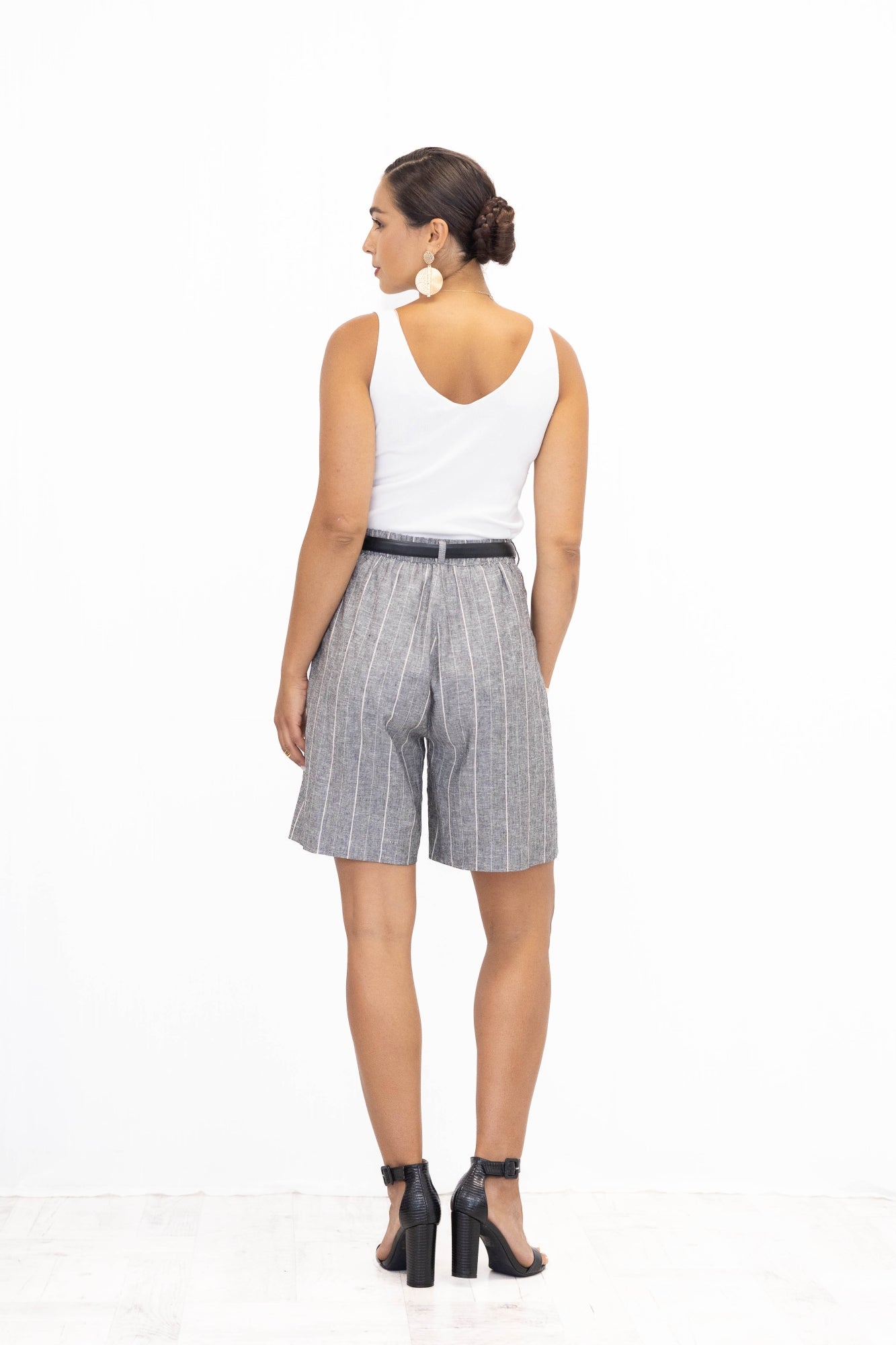 Bermudy damskie GOLDEN Grey