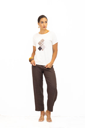 Bluzka damska JOANNA Squares