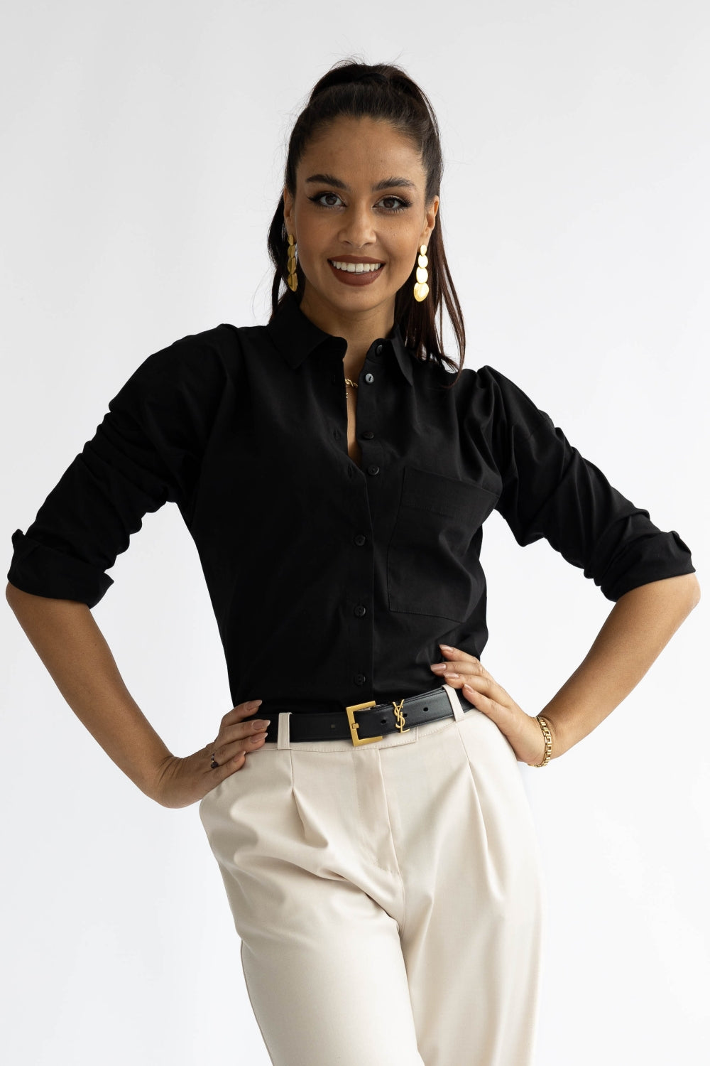 Koszula damska MICHELLE Black