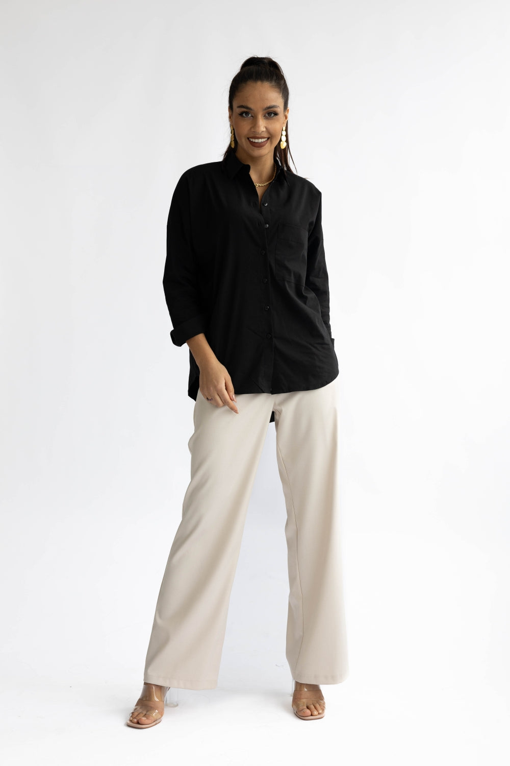 Koszula damska MICHELLE Black