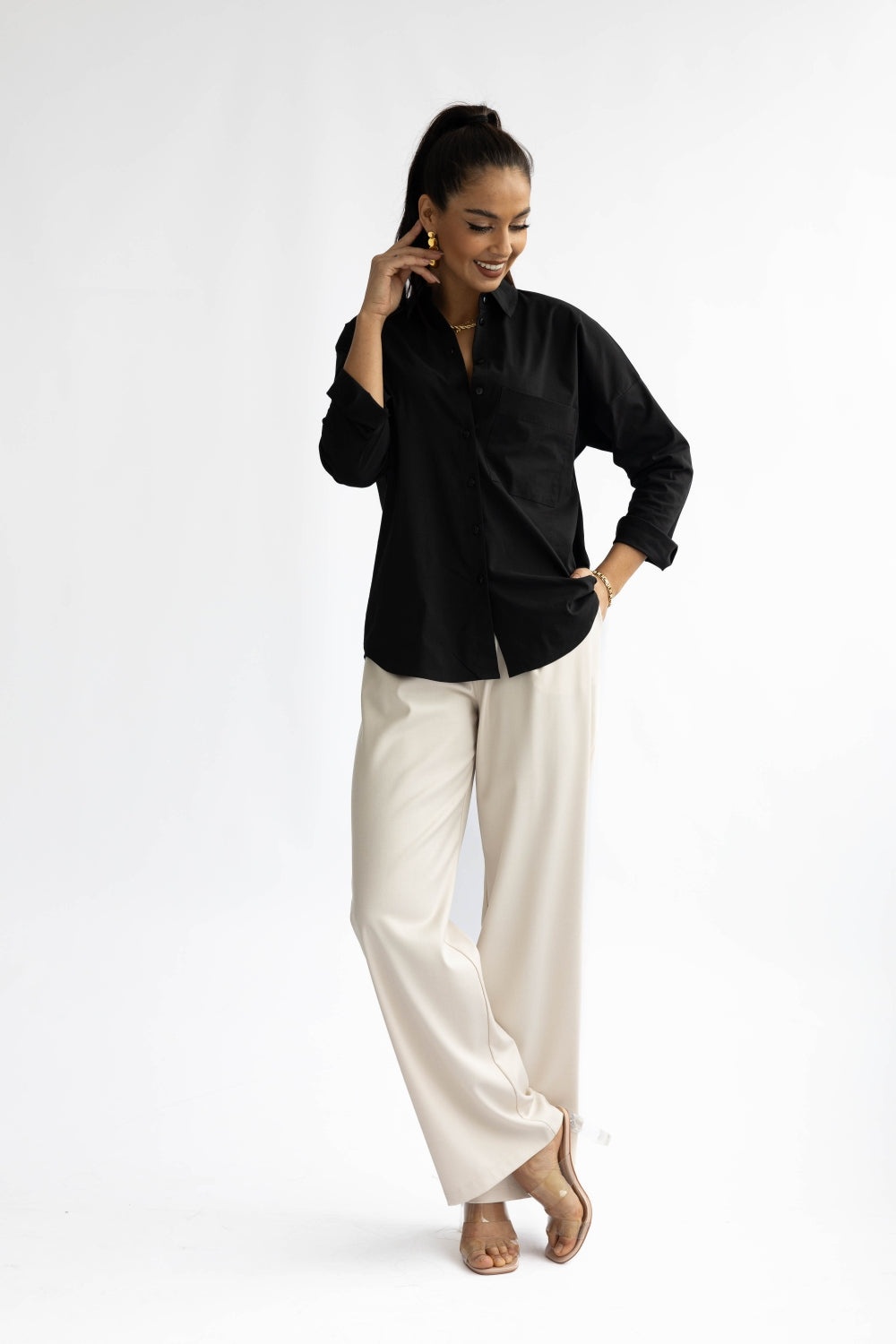 Koszula damska MICHELLE Black