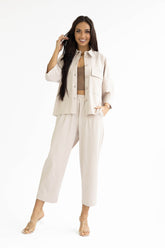 Komplet damski JOY Light beige