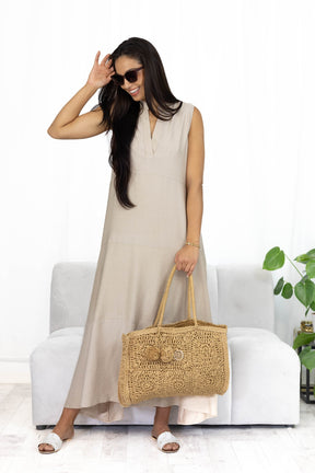 Sukienka EVA Beige
