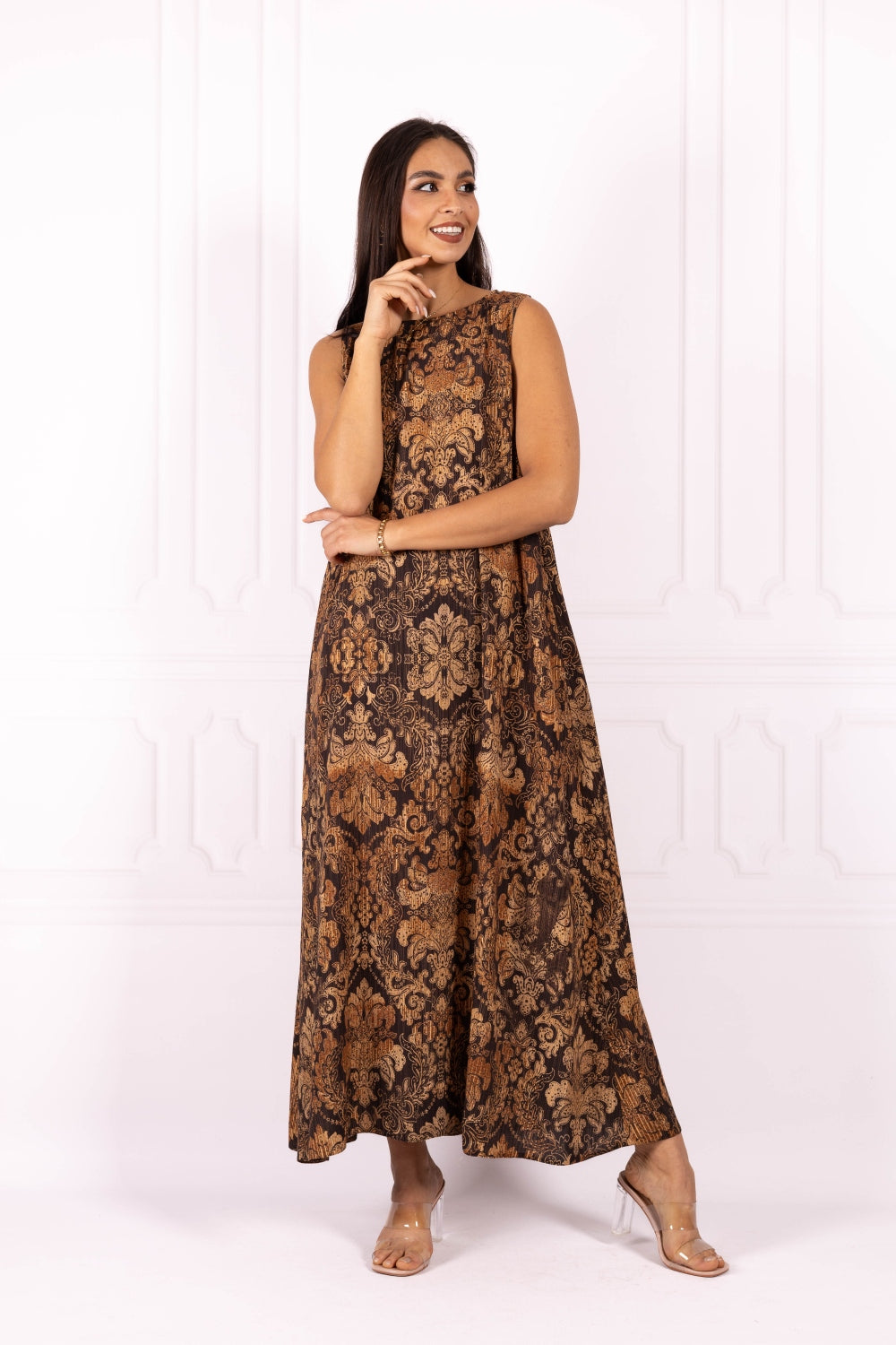 PRE - ORDER Sukienka MAYORKA BROWN