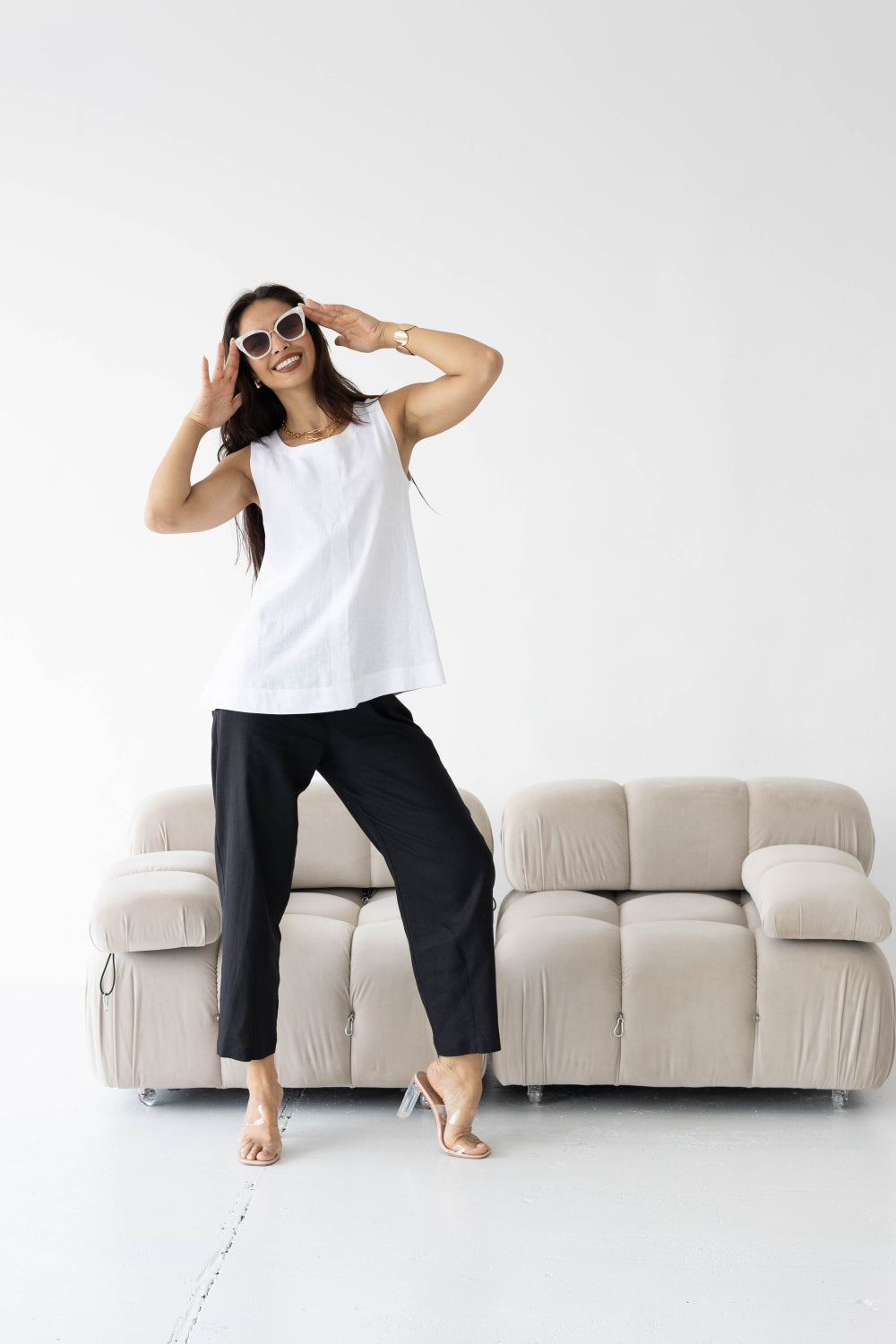 PRE - ORDER Bluzka damska NAOMI White