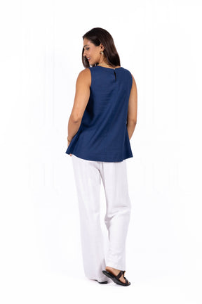 Bluzka damska NAOMI NAVY BLUE