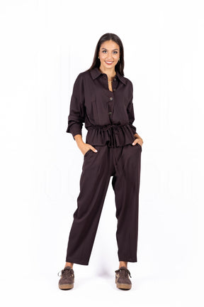 Spodnie damskie BETI Dark Chocolate