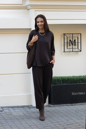 Komplet damski MALENA Dark Chocolate