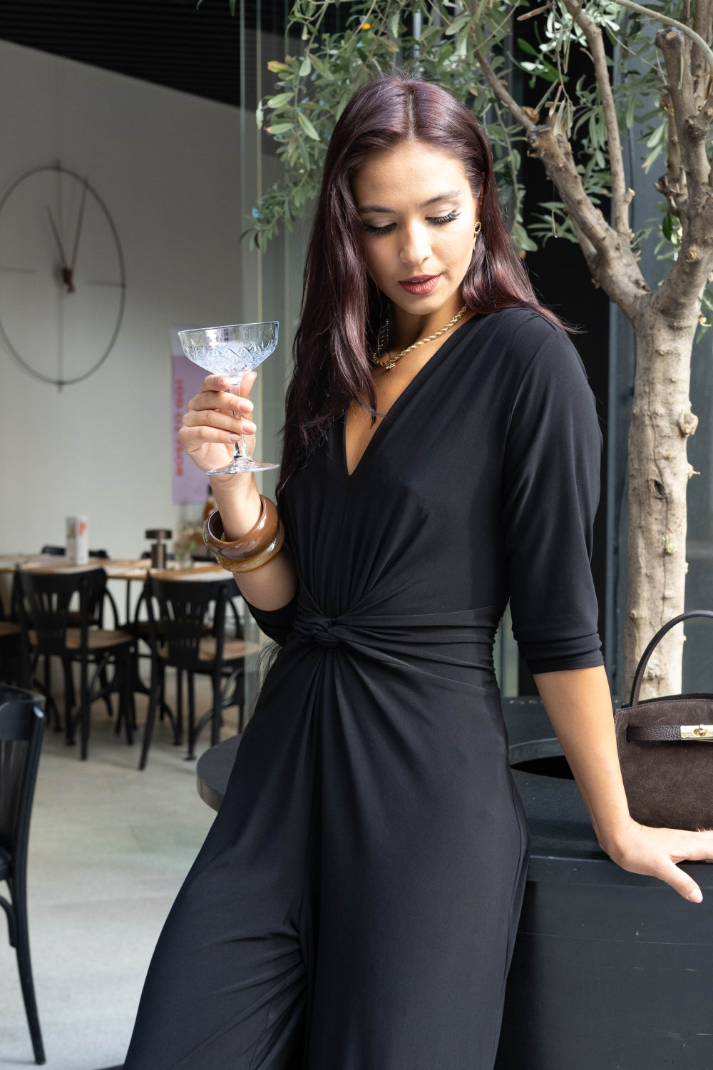 Kombinezon damski LARA Black