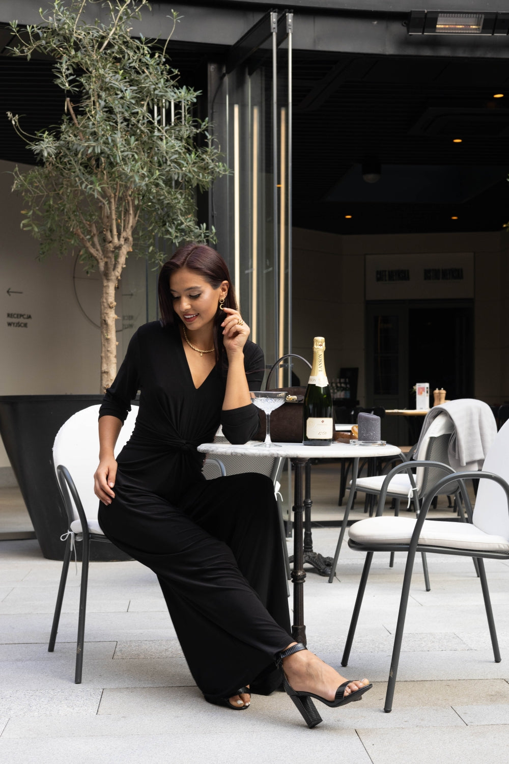 Kombinezon damski LARA Black