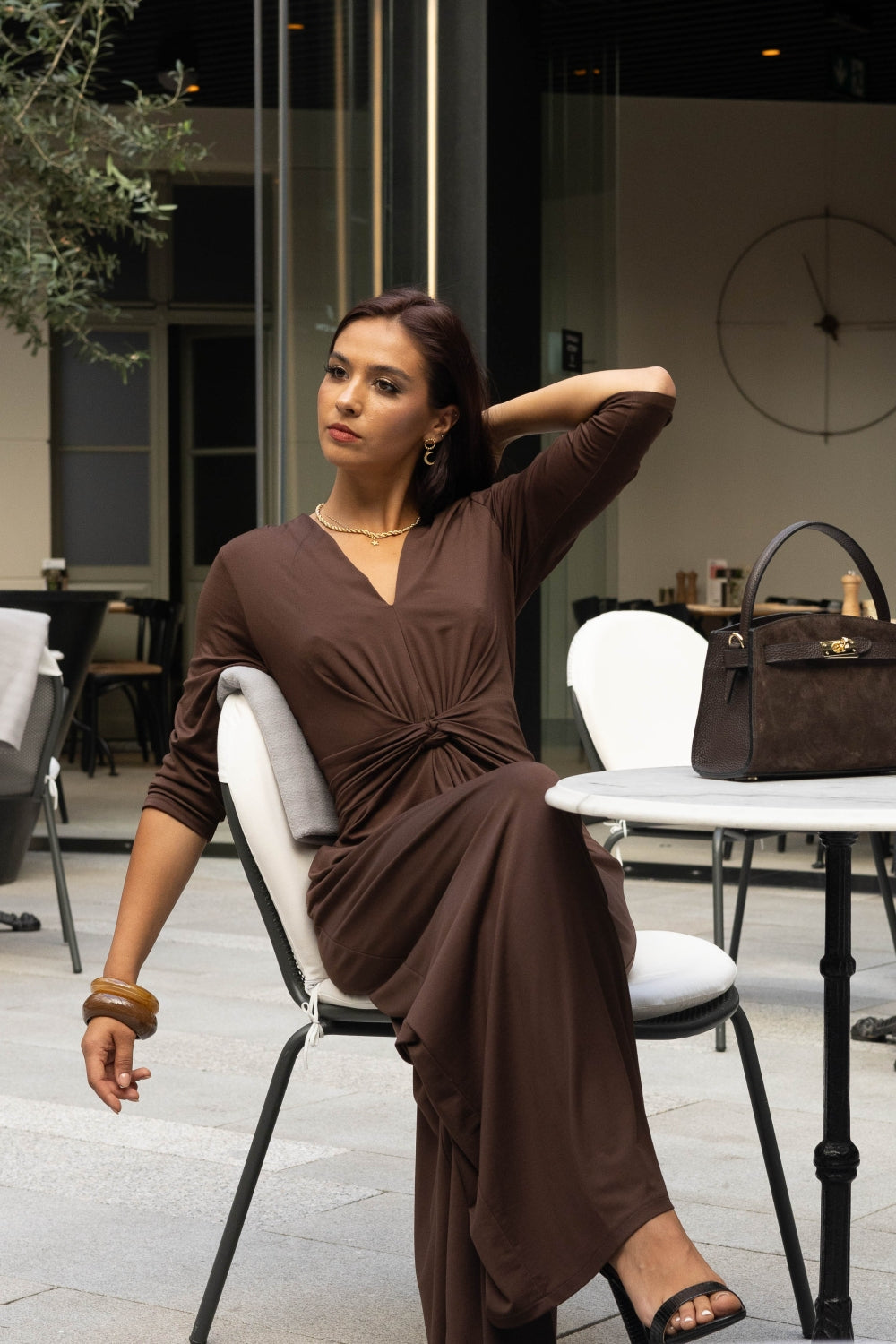 Kombinezon damski LARA Brown