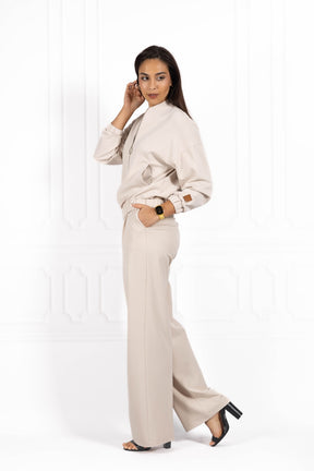 Kurtka damska w typie bomberki KARO Beige