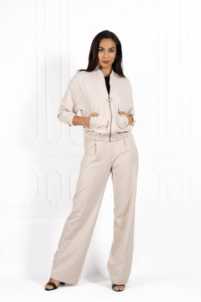 Kurtka damska w typie bomberki KARO Beige