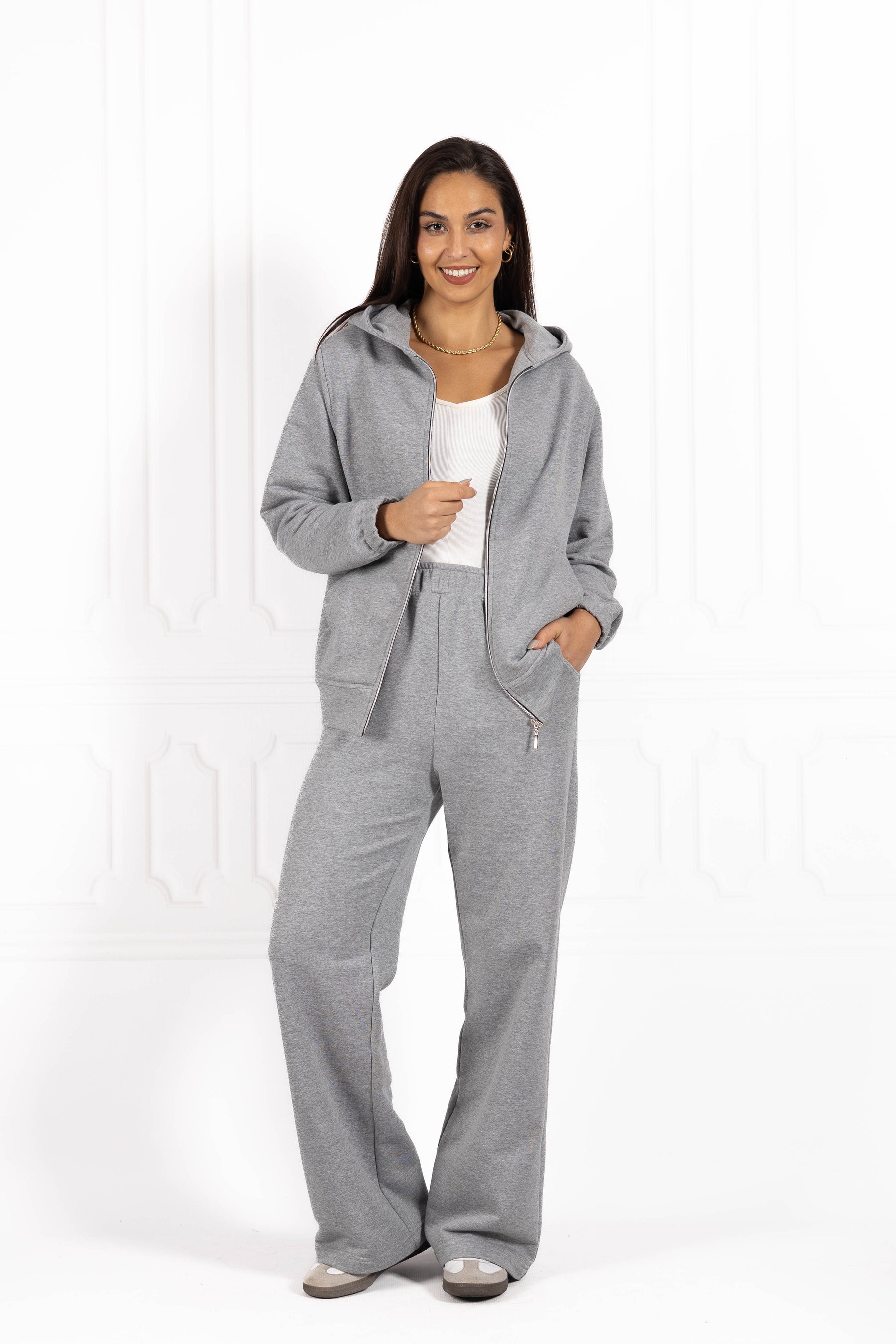 Bluza dresowa damska CLASIC ZIP