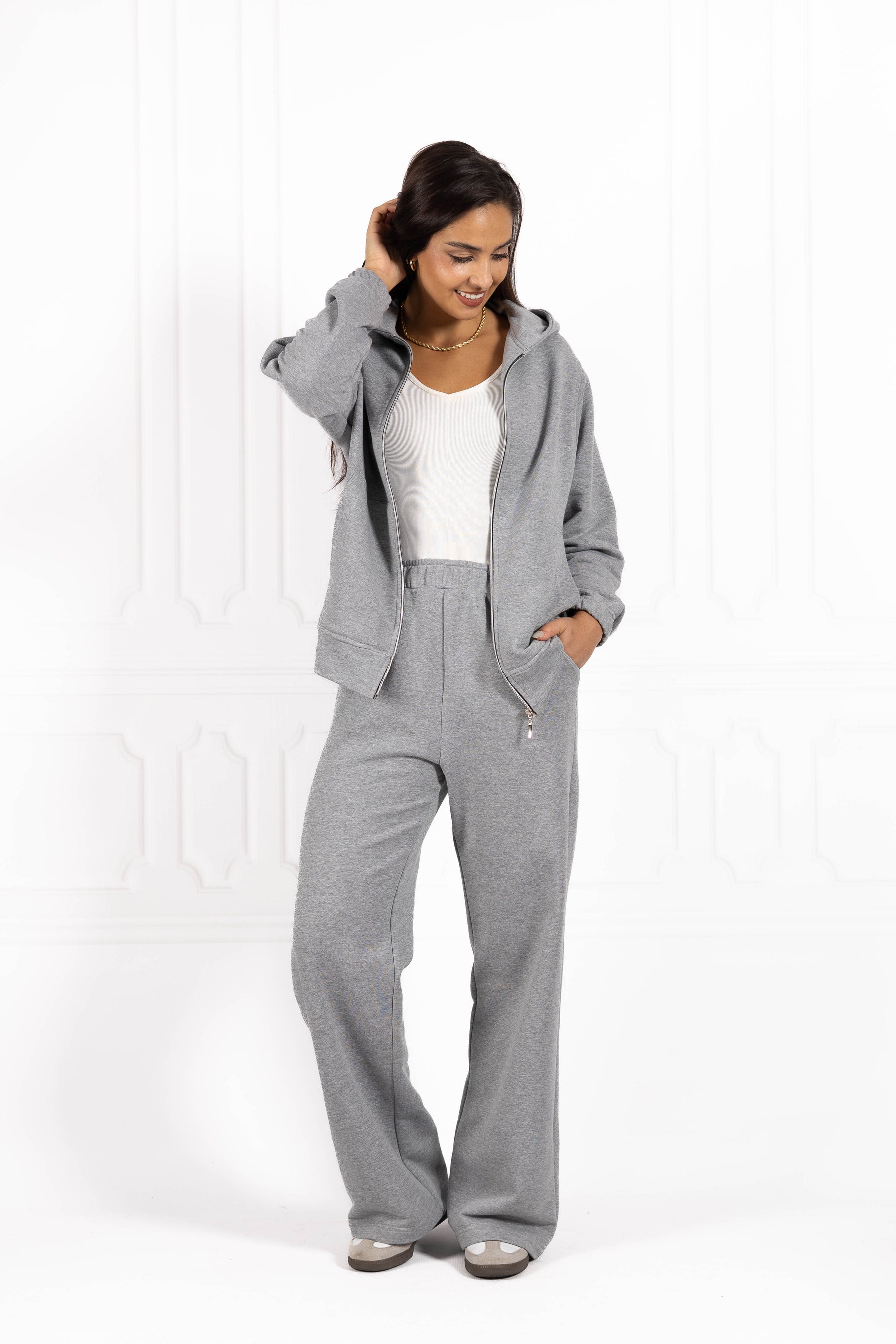 Bluza dresowa damska CLASIC ZIP