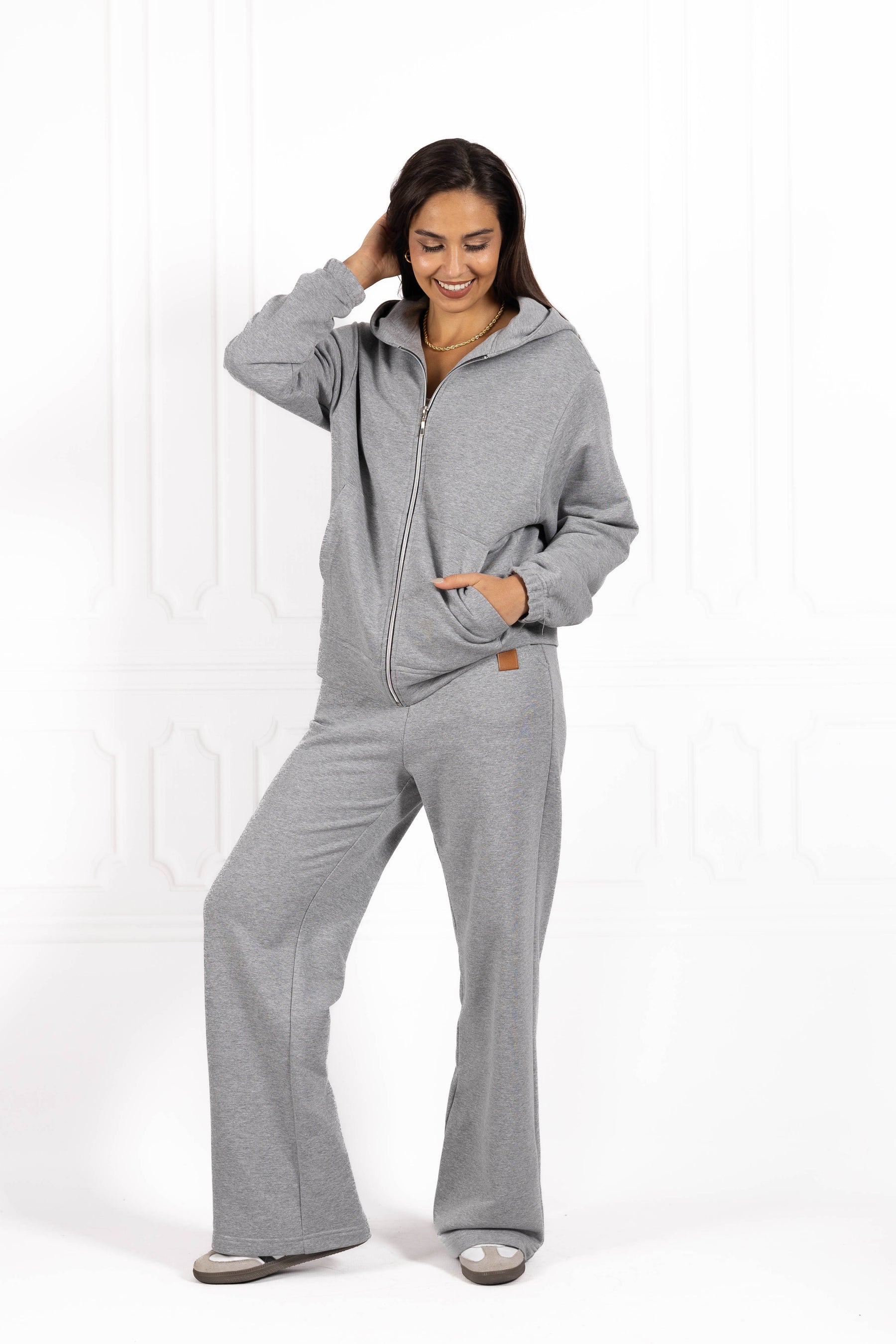 Bluza dresowa damska CLASIC ZIP