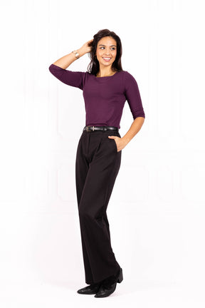 Bluzka damska BASIC II Plum wine