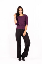 Bluzka damska BASIC II Plum wine