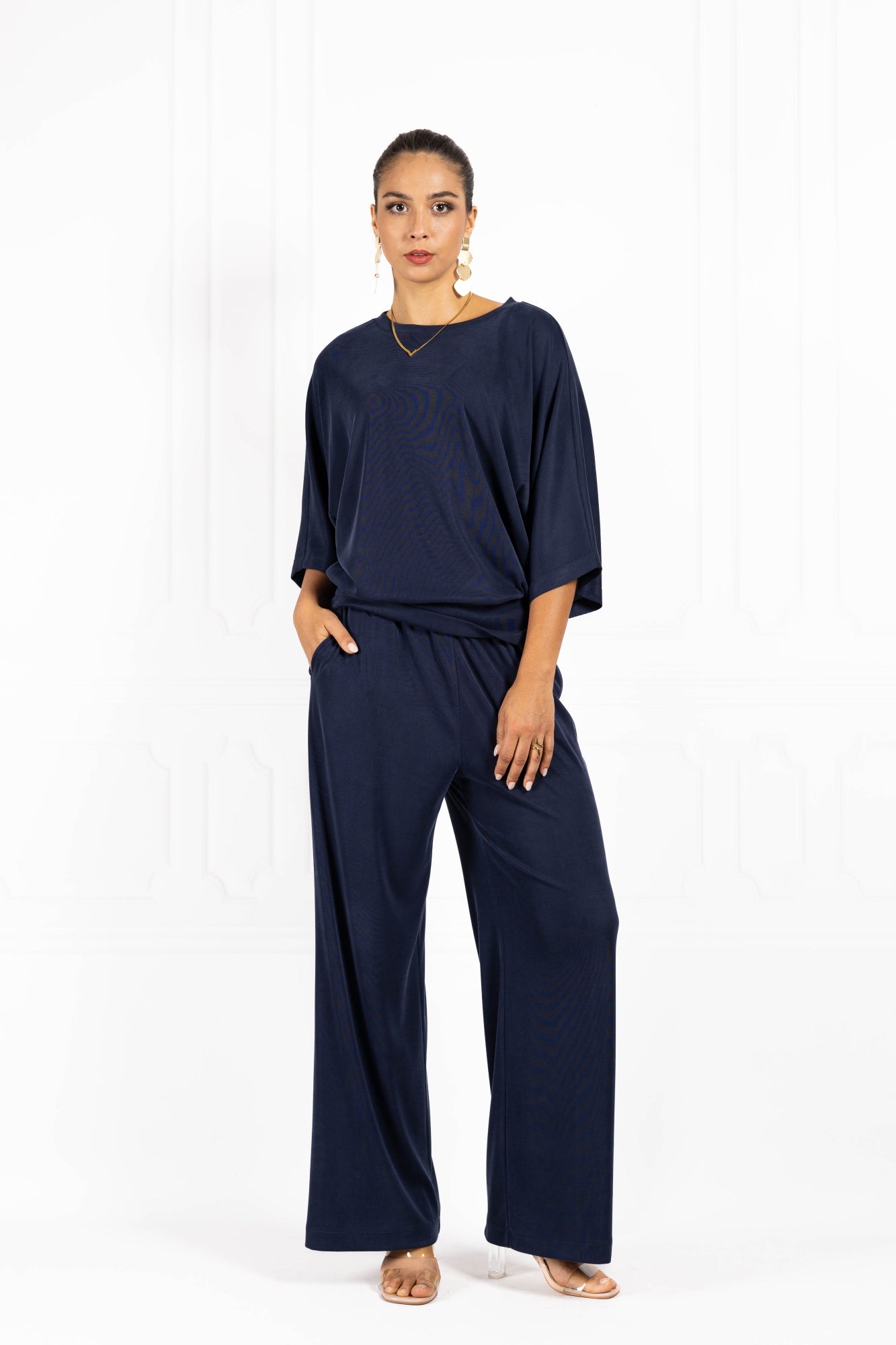 Bluzka damska ELLA Navy