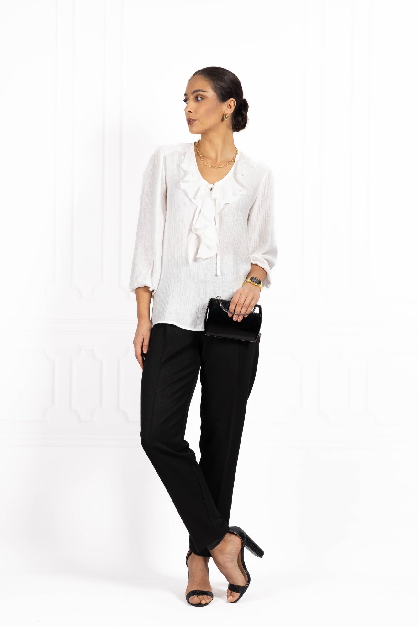 Bluzka damska SOFIA Ecru