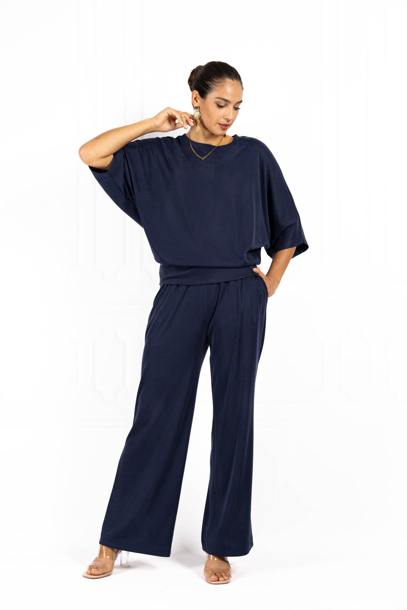 Bluzka damska ELLA Navy