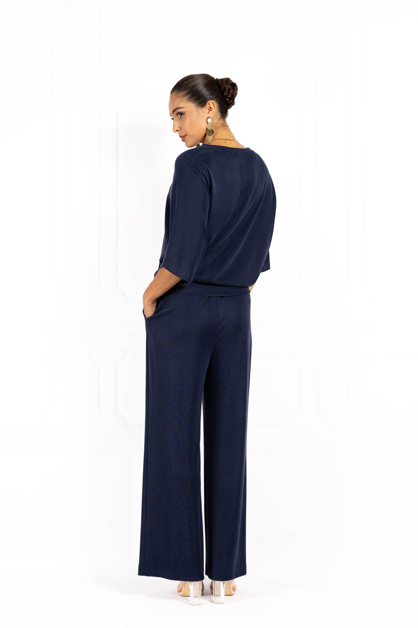 Bluzka damska ELLA Navy