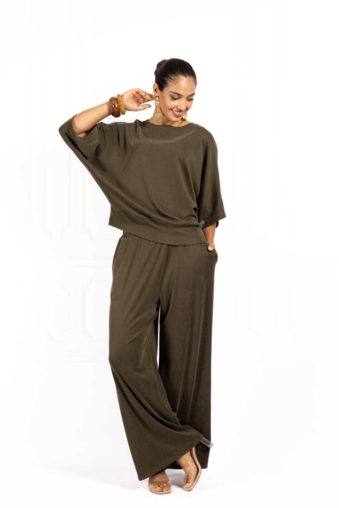 Bluzka damska ELLA Olive