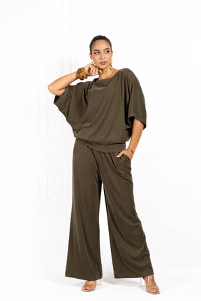 Bluzka damska ELLA Olive