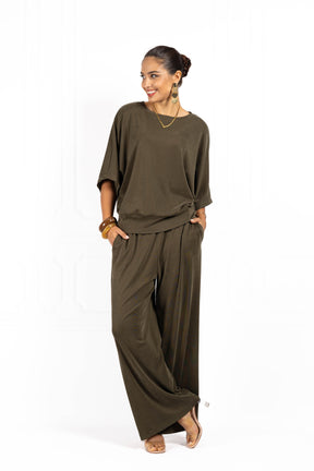 Bluzka damska ELLA Olive