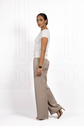 Bluzka damska BASIC Ecru