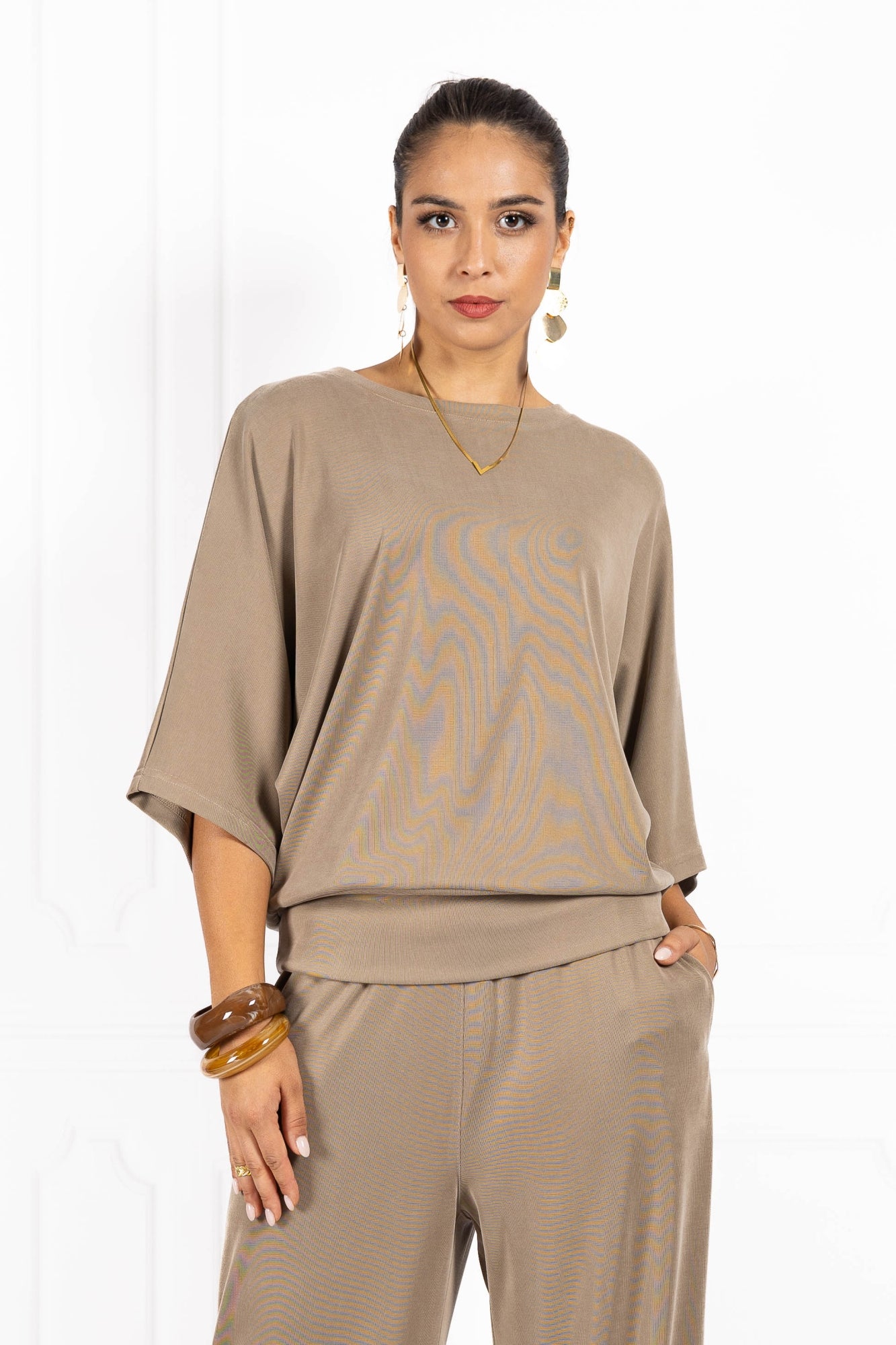 Bluzka damska ELLA Beige