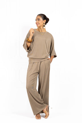 Spodnie damskie ELLA Beige