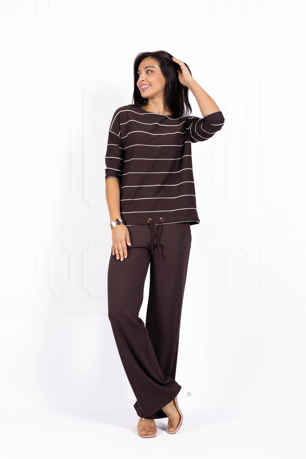 Bluzka damska JOANNA Brown