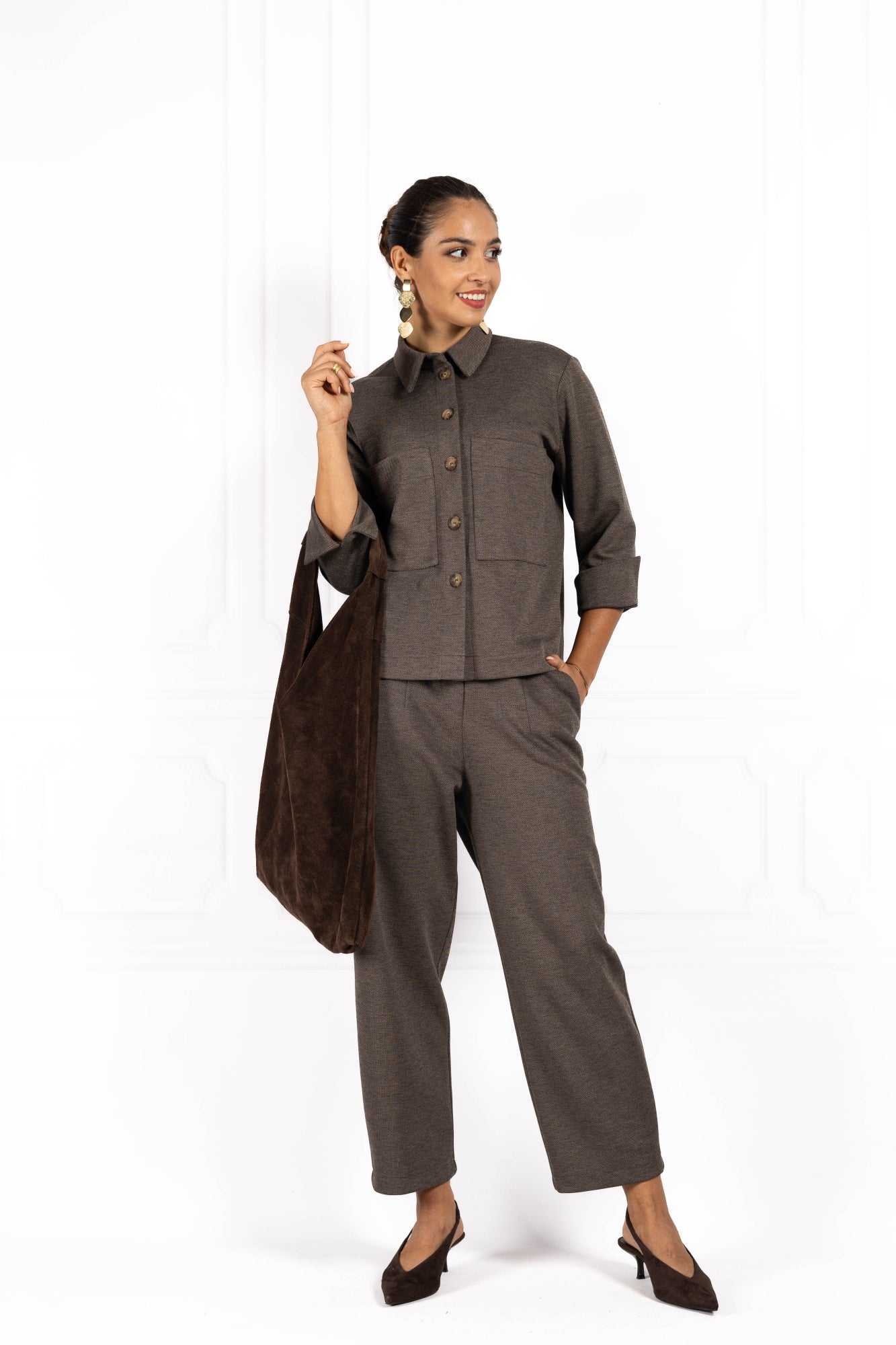 Komplet FLOW Autumn Brown