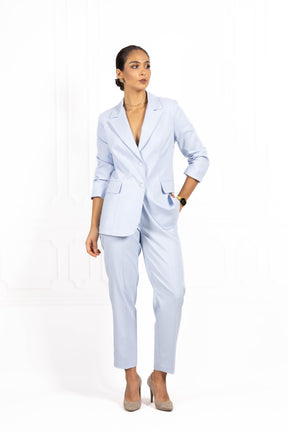 Garnitur damski PREMIUM Baby blue