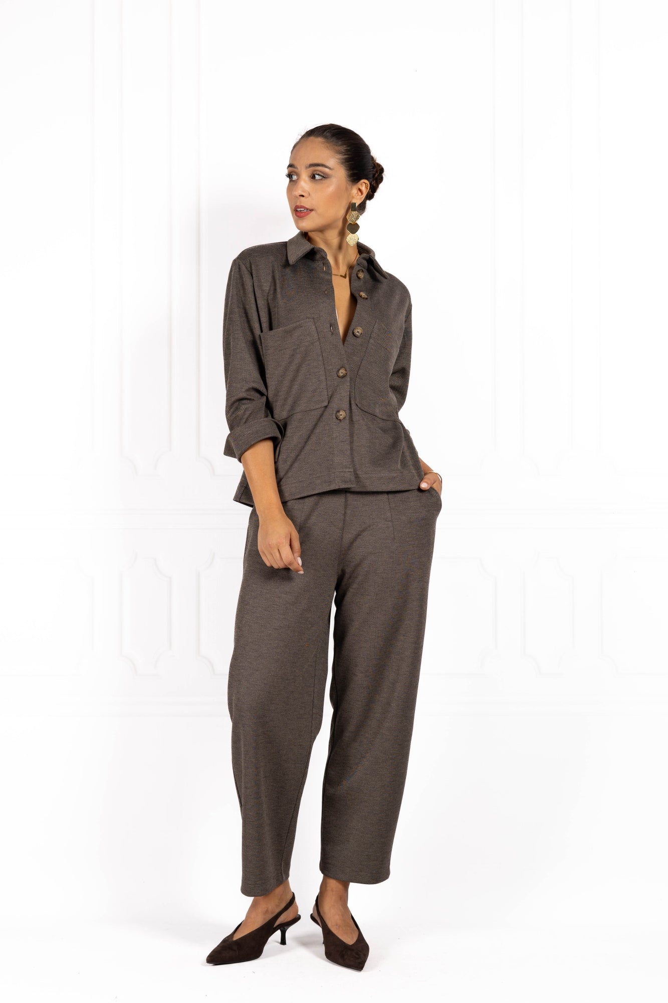 Komplet FLOW Autumn Brown