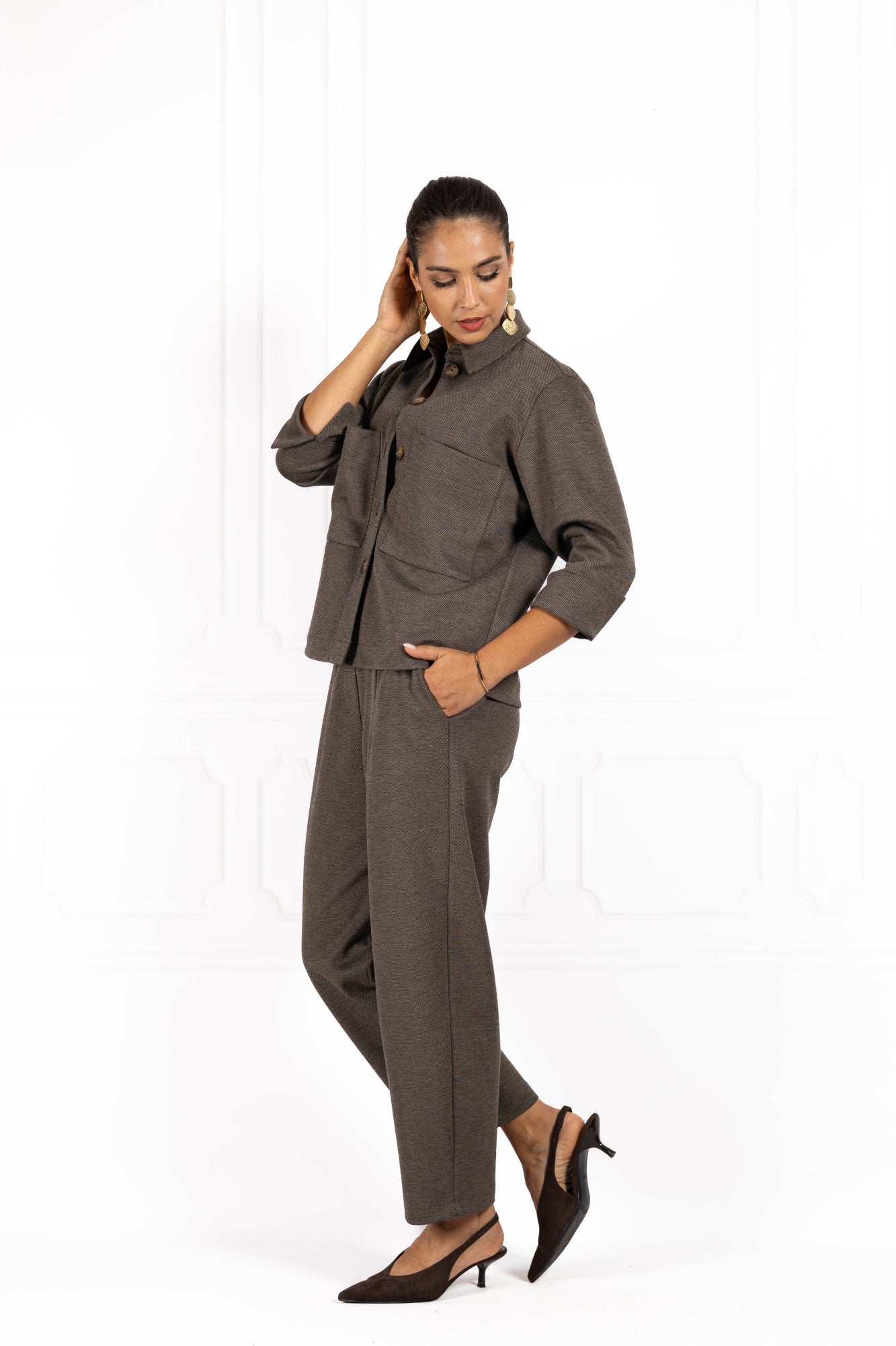 Komplet FLOW Autumn Brown
