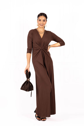 Kombinezon damski LARA Brown