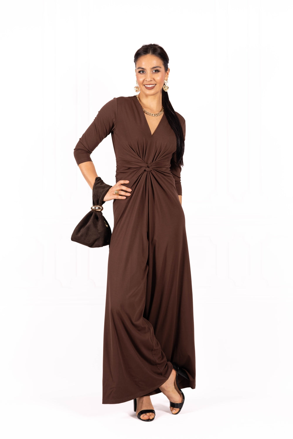 Kombinezon damski LARA Brown