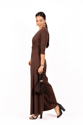 Kombinezon damski LARA Brown