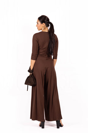 Kombinezon damski LARA Brown