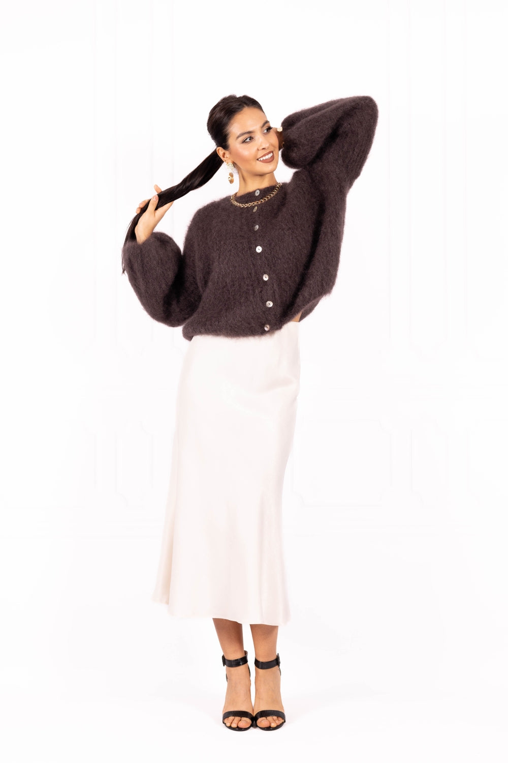 Sweter GABRIELLE Brown